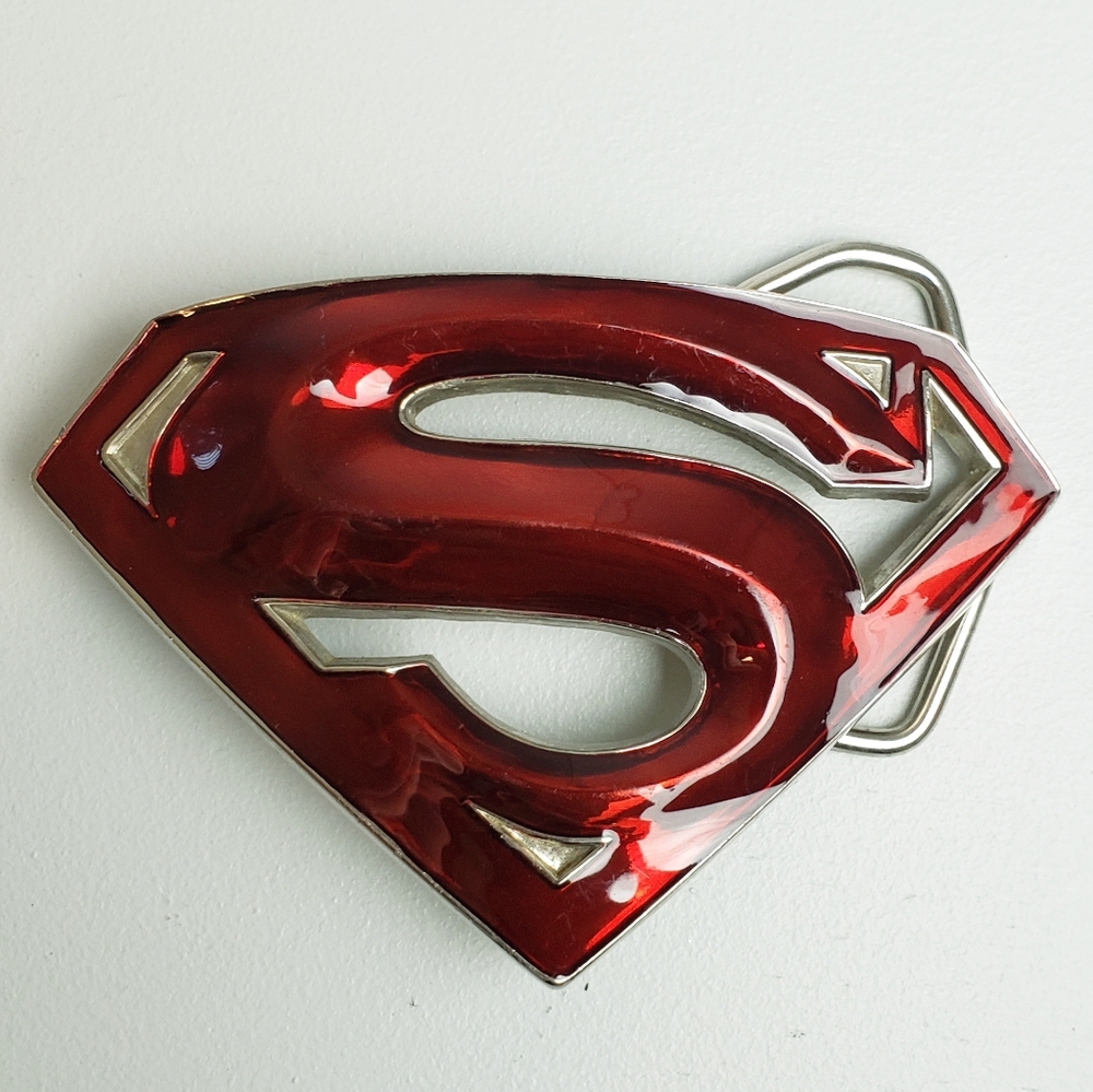 GTO design studios Superman belt buckle
